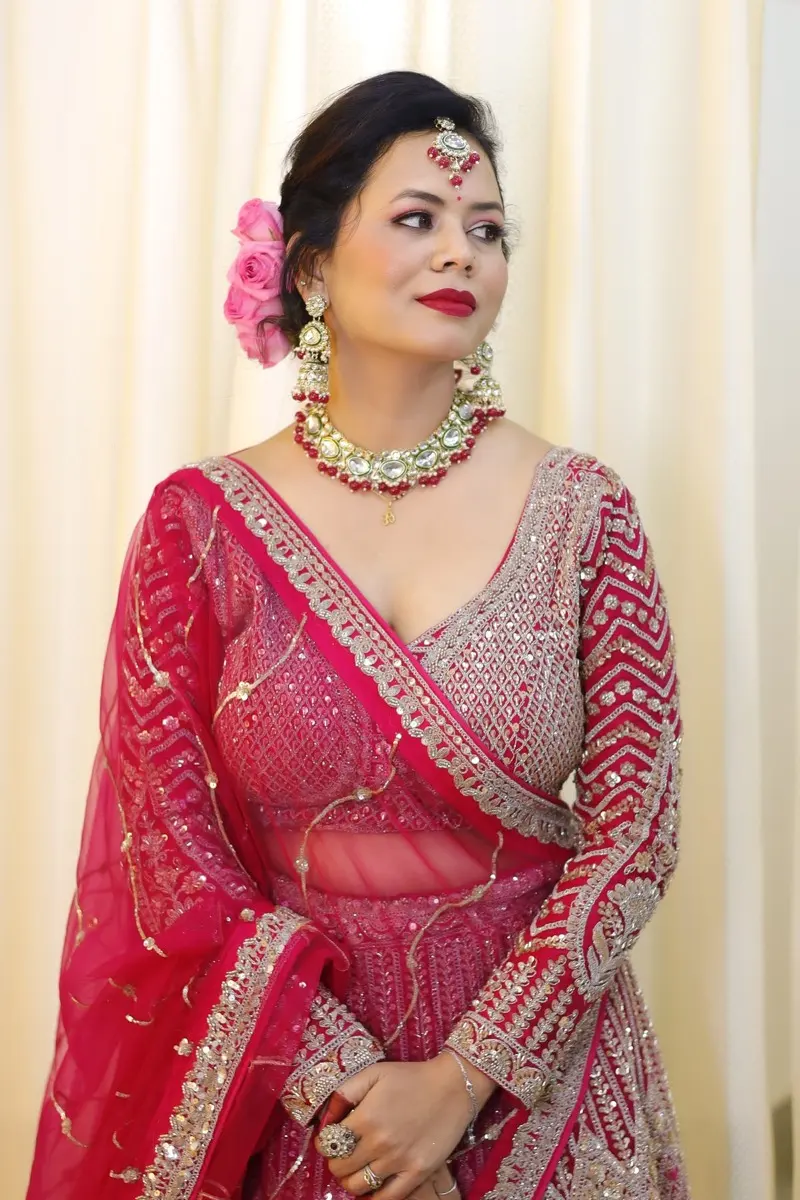 New Look Salon MAC HD bridal makeup Jaipur
