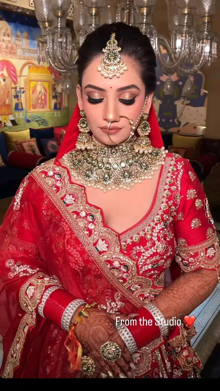 Indian bridal makeup Jaipur timeless traditional