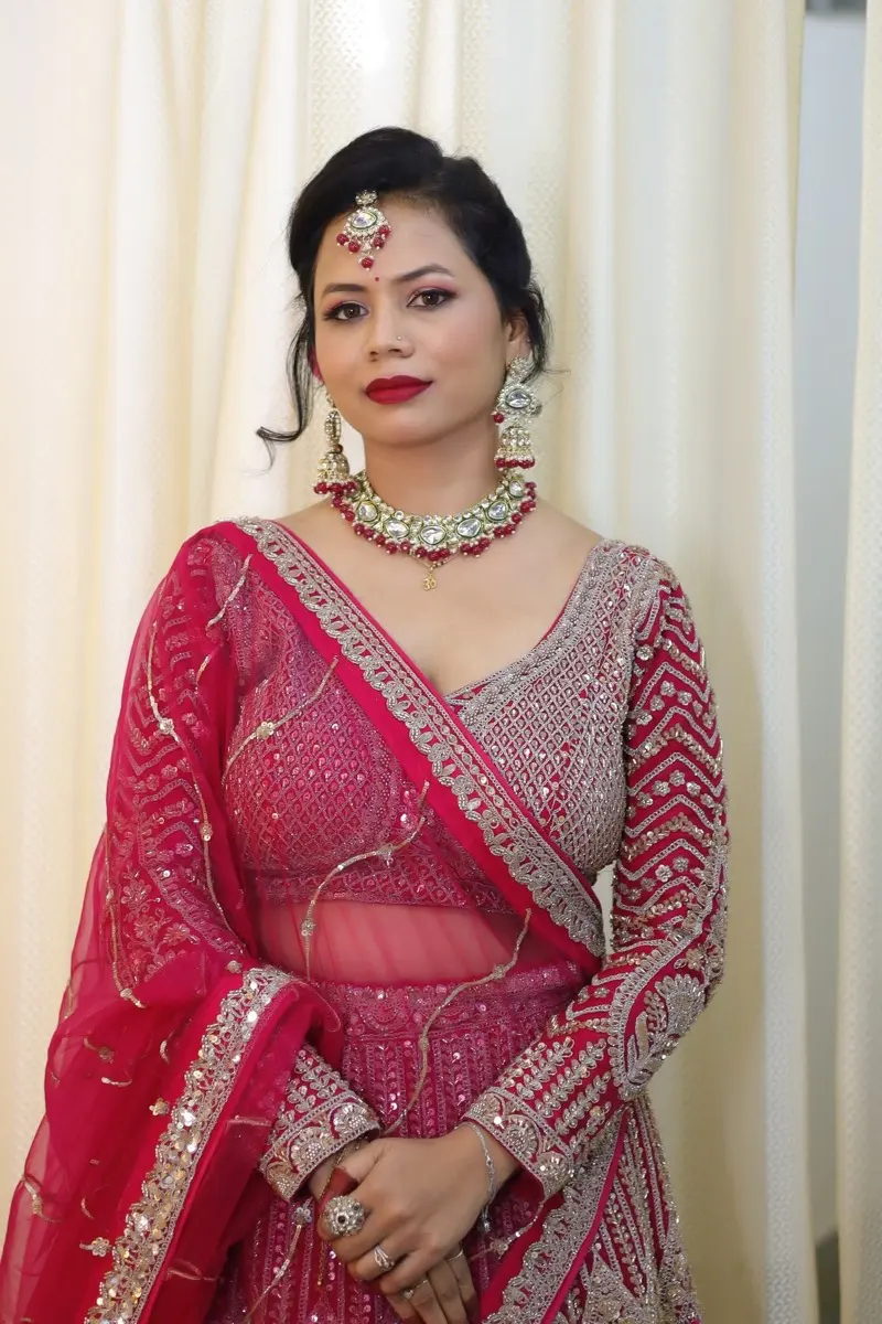 New Look Salon airbrush bridal Jaipur