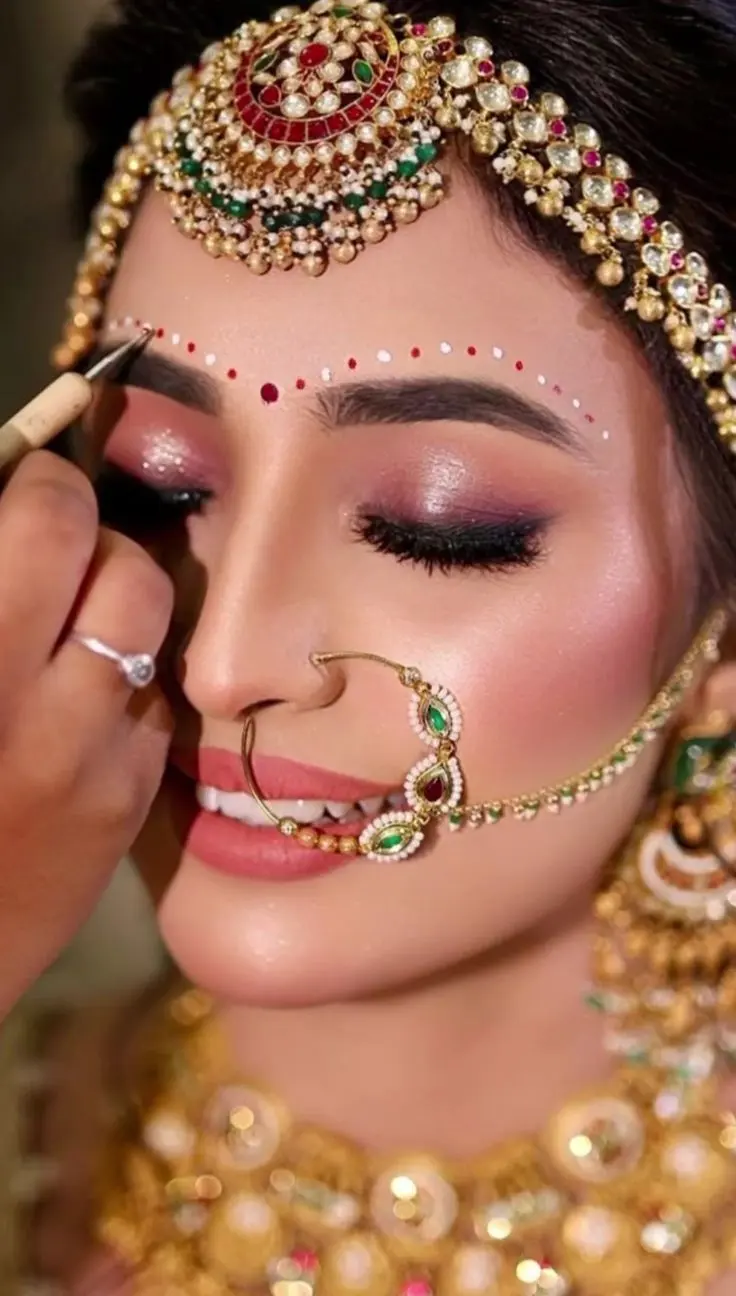 Airbrush makeup bridal near me Jaipur soft skin